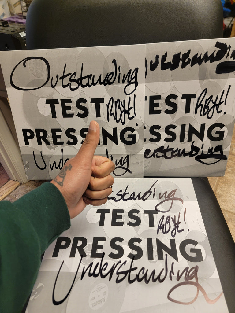 OUTSTANDING UNDERSTANDING test pressing
